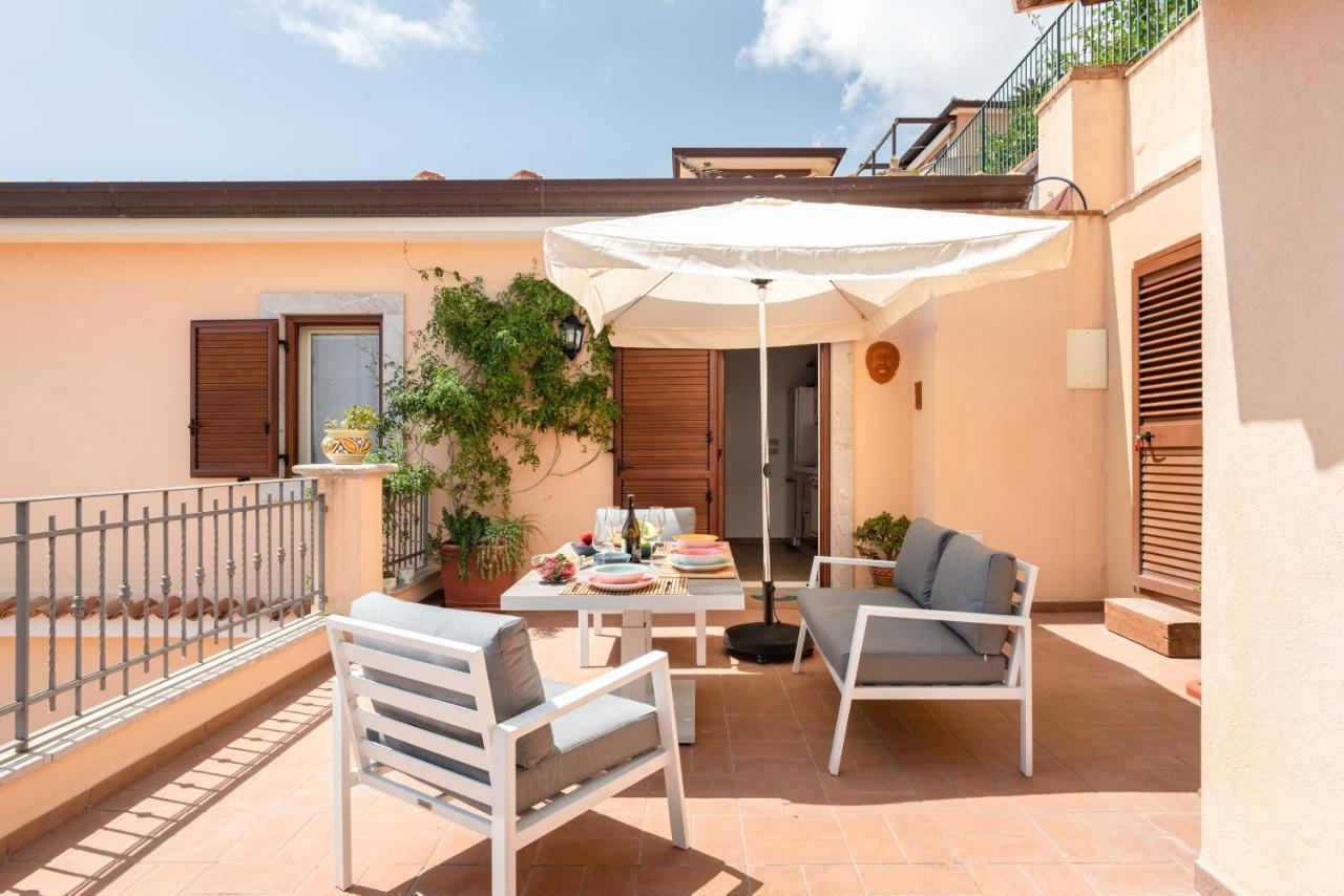 Taormina Panoramic Apartment With Parking Εξωτερικό φωτογραφία